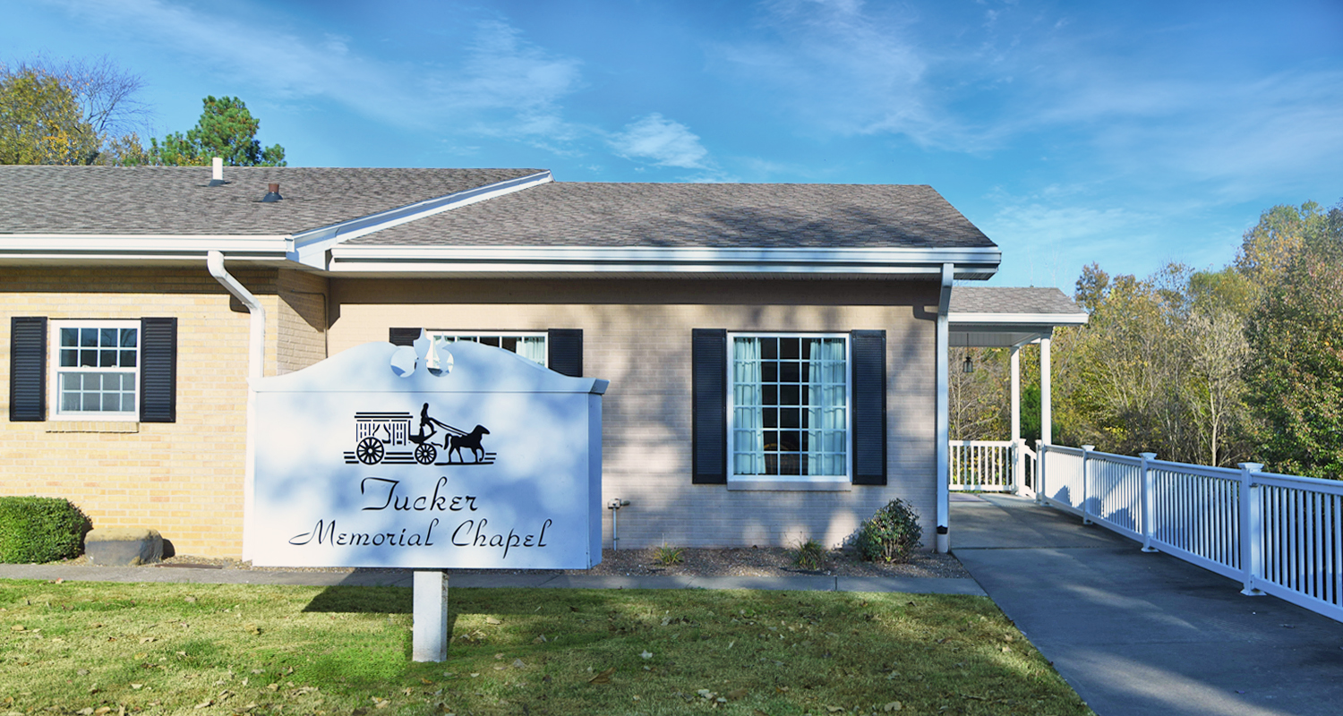 Chapel Outside 2 RETOUCH | Tucker Funeral Home